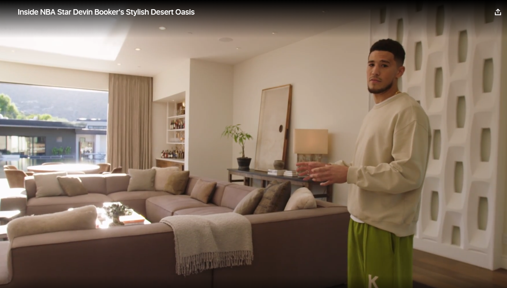 Devin Booker Luxury Home A Sneak Peek