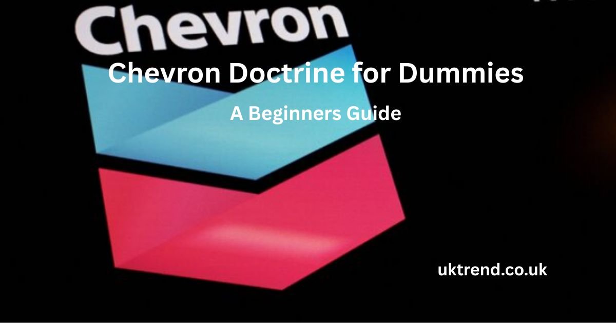 Chevron Doctrine for Dummies A Beginners Guide